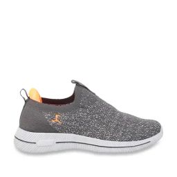 Mochi Men's Grey Walking Shoes-image-81