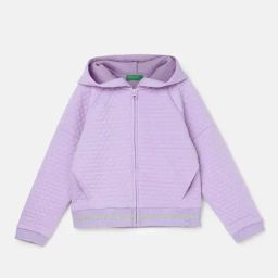United Colors of Benetton Kids Purple Quilted Full Sleeves Sweatshirt-image-52