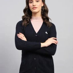 Monte Carlo Navy Self Design Cardigan-image-53