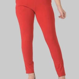 Dollar Missy Red Chilly Cotton Pants-picture-23