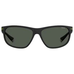 Polaroid Dark Green Rectangular Sunglasses for Men-image-34