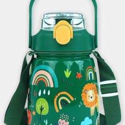 Little Surprise Box Green Stainless Steel Alligator Theme Belly Water Bottle (900 ml)-image-88