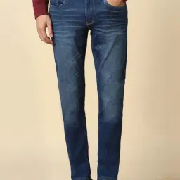 Allen Solly Blue Skinny Fit Jeans-image-93