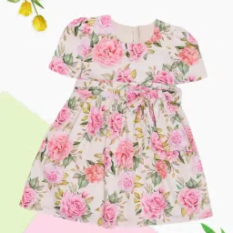 Pantaloons Junior Girls Snow White Printed Dress-picture-49