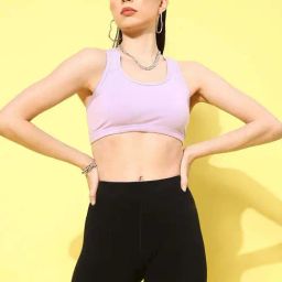 Leading Lady Purple Sports Bra-picture-13