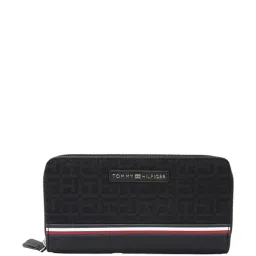 Tommy Hilfiger Black Logo Zip Around Wallet-picture-3