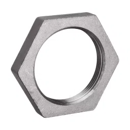 Generic 6.35 mm (1/4 Inch) Hex Locknut-Silver-17