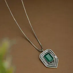 Fabindia Silver Short Necklace-picture-3