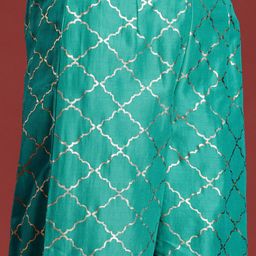 Anouk Printed Kurta With Palazzos & Dupatta image 3