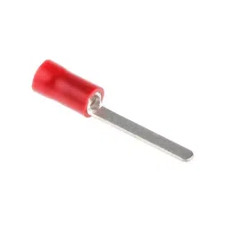 RS PRO Crimp Blade Terminal Insulated 17.6 mm Blade Length 0.5 mm² to 1.5 mm² Red, 534294-picture-7