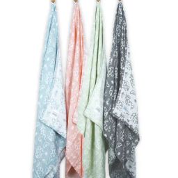 Doctor Towels Multi Banana Viscose Towel Set -Pack of 4-image-10