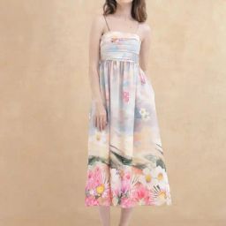 RAREISM Multi Viscose Blend Printed Sleeveless Dress-picture-17