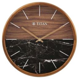 Titan W0077WA02 Brown Wooden Wall Clock-image-79