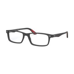 Ray-Ban Black Rectangular Unisex Eye Frames-picture-45