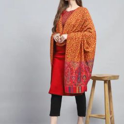 Monte Carlo Multicolor Floral Print Shawl-19