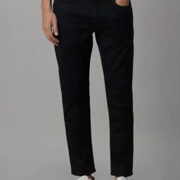 Louis Philippe Navy Regular Fit Jeans-image-29