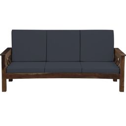 Lazi Grey Polyester Sofa Cover-image-83