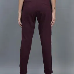 Dollar Maroon Cotton Track Pants image 2