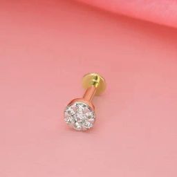 Malabar Gold and Diamonds 18k Yellow Diamond Nosepin-picture-9