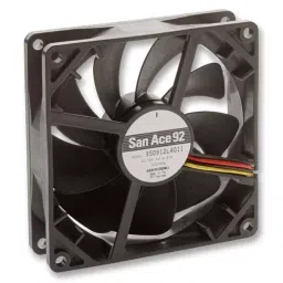 SANYO DENKI FAN, SILENT, 92MM, 12V, LOW SPEED, 9S0912L4011-20
