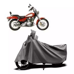 Auto Pearl Two Wheeler Cover with Bag for Yamaha Enticer, Silver-image-68