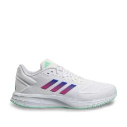 Adidas Men's DURAMO 10 White Running Shoes-image-4