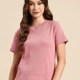 Hang and wear Ribbed Pure Cotton Top-image-45