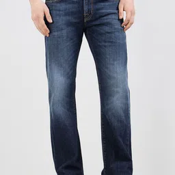 Tramarossa Men Slim Fit Mid-Rise Light Fade Jeans-46