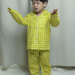 MASU LIVING Unisex Kids Printed Night suit-34