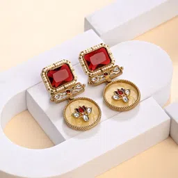 Anvik Contemporary Drop Earrings-23