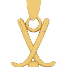 PC Jeweller Hockey 22 kt Gold Pendant without Chain-image-57