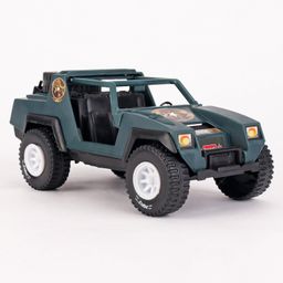 Giggles Free Wheel Army Jeep Toy- Green-61