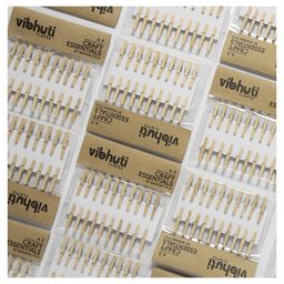 Vibhuti Crafts 1 Inch Natural Wooden Pegs, Clips - Pack of 40 Mini | Ideal for DIY Activities-27