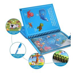 Amitasha 4 Pc Water Coloring Books - Multicolor-24