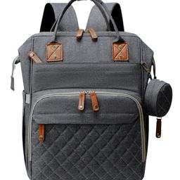 Obaby Mother Bag Maternity Backpack- Grey-image-9