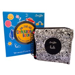 Berrybee Toddler Children's Activity Chalkboard Book-Portable,Screen Free Activities for Kids, Erasable,Reusable Book,12 Pages,12 Activities, One Chalk with chalkholder - English-13