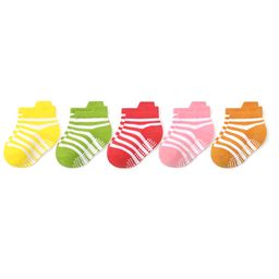 MOMISY Cotton Pack Of 6 Striped Socks - Multi Colour-picture-24