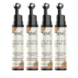 Newsio Set Of 4 Dark Circles Under Eye Gel With Vitamin E - 15 g Each-4