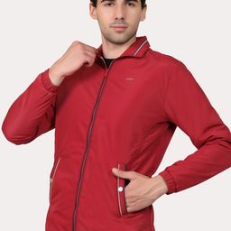 Spirit Men Polyester Lightweight Tailored Jacket with Embroidered-picture-18