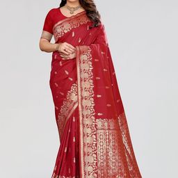 Moda Rapido Woven Design Zari Heavy Work Banarasi Saree-picture-18