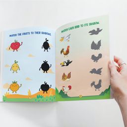 maple press Brain Boosting Activity Book Set - Mazes Dot to Dot Spot the Difference and Matching Fun Early Learning Activity Books for Kids Set of 4 books - English image 4