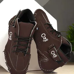 OZJI Men Basketball High-Top Lace-Ups Non-Marking Shoes-picture-34