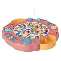 KIPA Electronic Musical Fish Catching Game with Rotating Board- Multicolour image 5