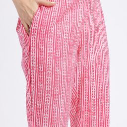 Anouk Rustic Floral Printed Straight Kurta With Trousers & Dupatta image 2