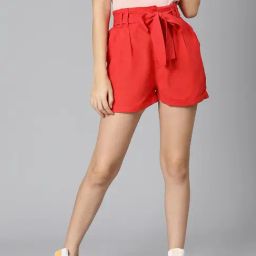 Oxolloxo Red Regular Fit Shorts-picture-5