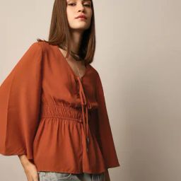 Only Brown Regular Fit Top-image-26