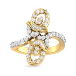 PC Jeweller Corlan 18k Gold Ring for Women-image-46