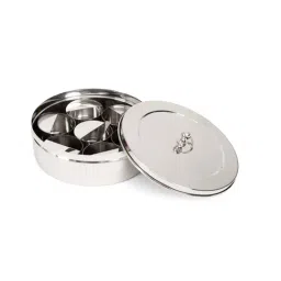 Home4U Silver Stainless Steel Spice Box - Set of 1-33