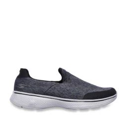 Skechers Men's GO WALK 4- TIDAL Charcoal Black Walking Shoes-image-19