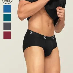 XYXX Assorted Briefs - Pack of 5-image-61